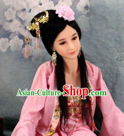 Chinese Ancient Style Hair Jewelry Accessories, Hairpins, Headwear, Headdress, Cosplay Hair Fascinators for Women