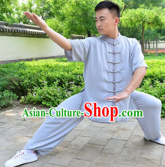 Top Kung Fu Silk Cotton Clothing Mandarin Costume Jacket Martial Arts Clothes Shaolin Uniform Kungfu Uniforms Supplies for Men Women Adults Children