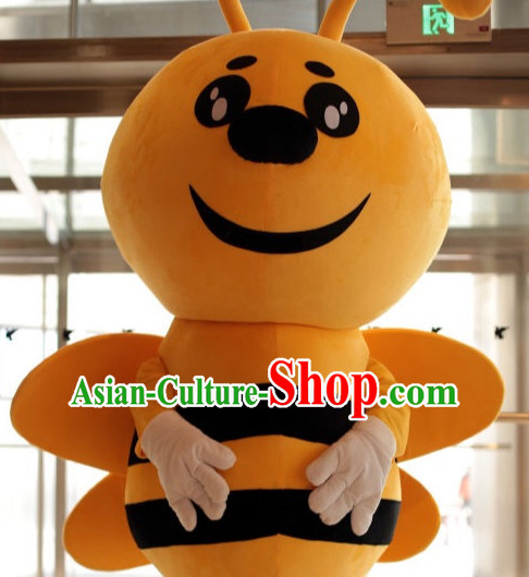 Free Design Professional Custom TV Commerical Mascot Uniforms Mascot Outfits Customized Animal Bees Mascots Costumes