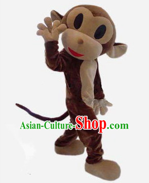 Mascot Uniforms Mascot Outfits Customized Walking Monkey Mascot Costumes