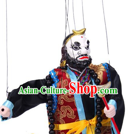 Traditional Chinese Handmade Sha Seng String Puppet Hand Puppets