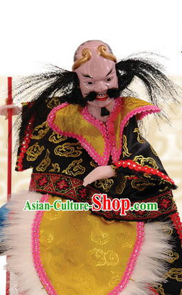 Traditional Chinese Handmade Tie Guaili Immortal Hand Puppets Hand Marionette Puppet