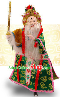 Traditional Chinese Handmade Grand Tutor Hand Puppets Hand Marionette Puppet