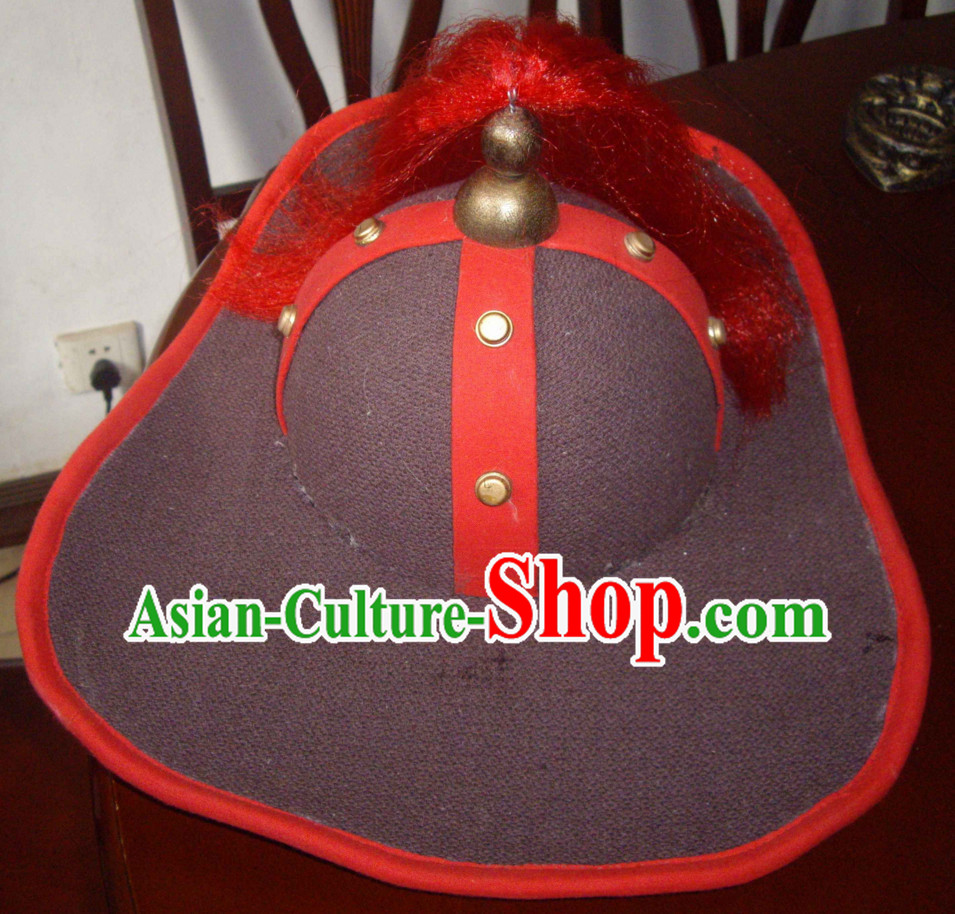 Ancient Chinese General Fighter Helmet Hat for Soliders