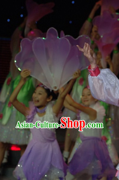 0.4 Meter Flower Dance Props Props for Dance Dancing Props for Sale for Kids Dance Stage Props Dance Cane Props Umbrella Children Adults