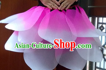 Handmade Lotus Skirt Dance Props Props for Dance Dancing Props for Sale for Kids Dance Stage Props Dance Cane Props Umbrella Children Adults