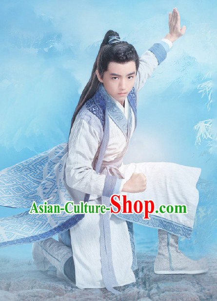 Chinese Ancient Hanfu Garment Complete Set for Women Youth Teenagers Kids
