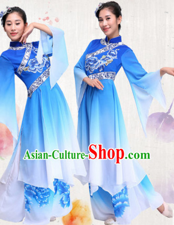 Chinese Traditional Classic Dance Costumes Dress online for Sale and Headdress Complete Set for Women Girls Adults Youth Kids