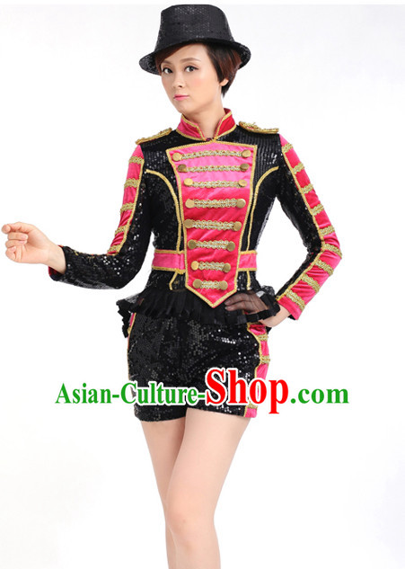 Chinese Competition Stage Modern Dance Costumes Female Dance Costumes Folk Dances Ethnic Dance Fan Dance Dancing Dancewear for Women