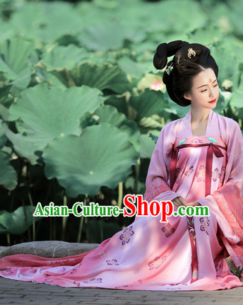 Ancient Chinese Tang Dynasty Hanfu Dress China Traditional Clothing Asian Long Dresses China Clothes Fashion Oriental Outfits for Women
