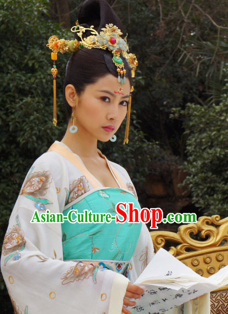 Ancient Chinese Prtincess Royal Imperial Hair Jewelry Hairpieces