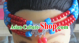 Traditional Chinese Tibetan Headdress for Women
