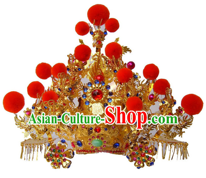 Chinese Traditional Opera Helmet Hat