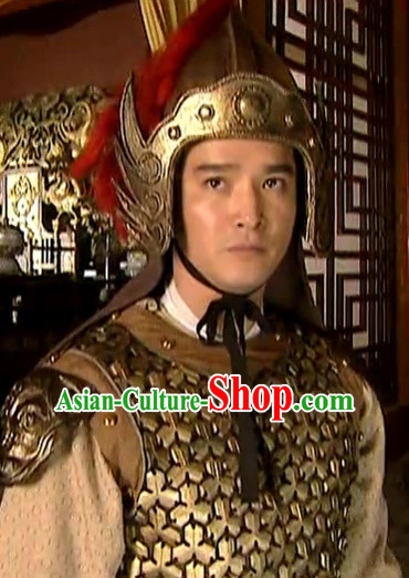 Tang Dynasty Male Hairstyles General Helmet for Men