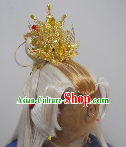 Ancient Chinese Imperial Royal Prince Hair Jewelry