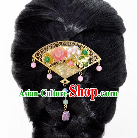 Chinese Traditional Ancient Imperial Hair Sticks Hair Ornaments Chopsticks Gold Hair Pins Hairsticks Oriental Asian Head Jewellery Hair Clips Hair pIeces Hair Style