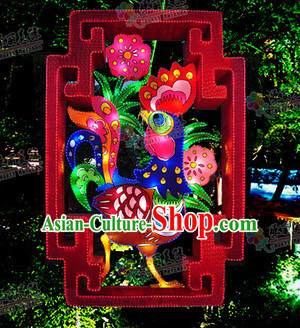 1 Meter Large Handmade Rooster Lantern Stage Performance Costumes for Display
