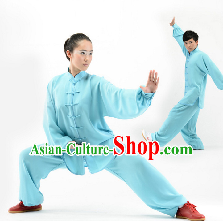 Top Tai Chi Uniforms Pants Tai Chi Suit Apparel Suits Attire Robe Kung Fu Costume Chinese Kungfu Jacket Wear Dress Uniform Clothing Taijiquan Shaolin Chi Gong Taichi Suits for Men Women Kids