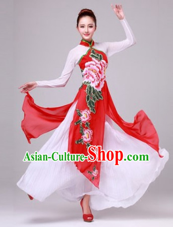 Chinese Stage Classical Dancewear Costumes Dancer Costumes Dance Costumes Chinese Dance Clothes Traditional Chinese Clothes Complete Set for Women Children