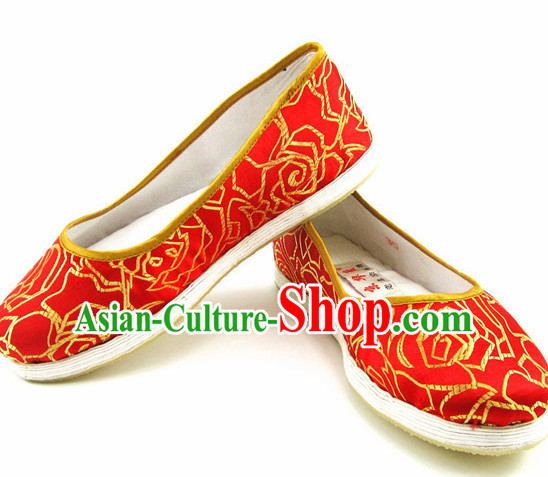 Top Chinese Classic Traditional Kungfu Master Tai Chi Shoes Kung Fu Shoes Martial Arts Shoes for Women