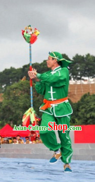 Chinese Dragon Dancer Uniform Clothes Dance Costumes Complete Set for Men or Women