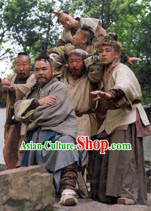 Chinese Ancient Xiao Ao Jiang Hu Character Costume