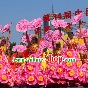 20 Inches Handmade Peony Flower Dancing Props