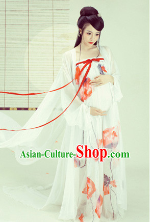 Traditional Chinese Pregant Lady Dress Chinese Hanfu Clothing Cloth China Attire Oriental Dresses Complete Set for Women