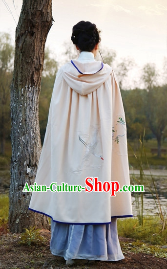 Traditional Chinese Ancient Ming Dynasty Princess Mantle Cape for Women