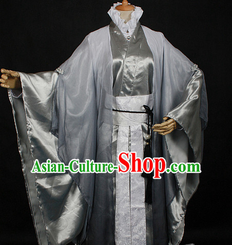 Ancient Chinese Style Emperor King Cosplay Garment Costumes Clothing for Men Boys