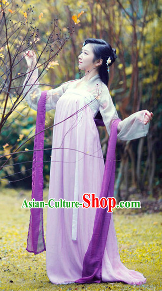 Ancient Dynasty Women Han Fu_Hanfu Clothing Hanzhuang Historical Dress Historical Clothing and Accessories Complete Set for Women