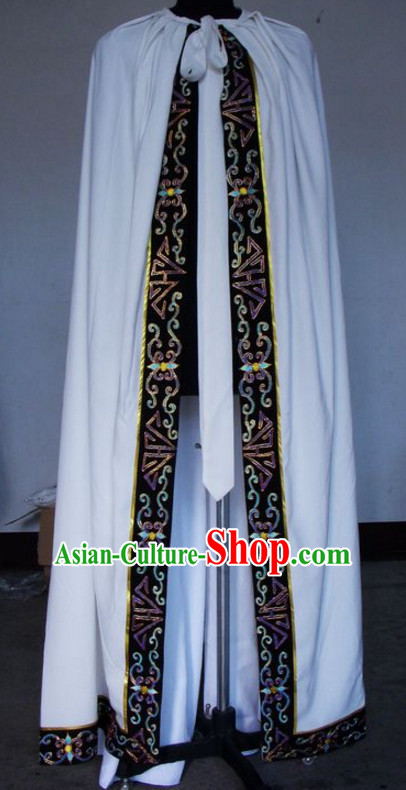 Chinese Traditional Ancient Embroidered Mantle Cape