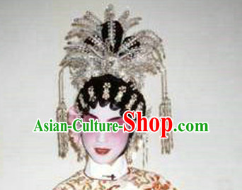 Handmade Chinese Cantonese Opera Phoenix Hair Decorations Headpieces for Women