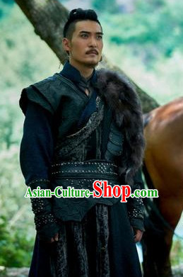 Chinese Ancient Knight Clothes Suit Complete Set