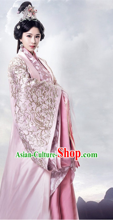 Ancient Chinese Princess Woman Costumes Costume Traditional Chinese Fairy Hanfu Han Fu Costumes Ancient Cosplay Complete Set