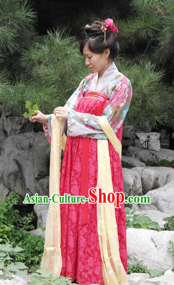 Classical Dance Chinese Clothes Drama Performance Hanfu for Women