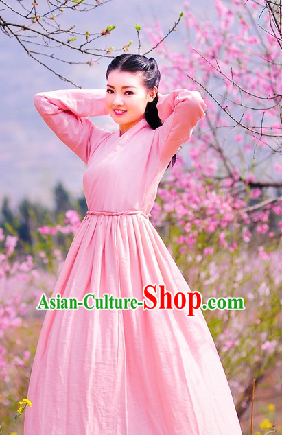 Traditional Chinese Stage Hanfu Costume Opera Historical Dress Complete Set for Women Girls