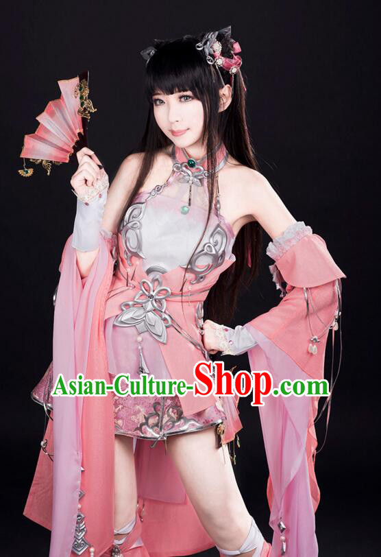 Chinese COSPLAY for Girl Fairy Costume Garment Chinese Tradtional Dress Costumes Dress Adults Cos Asian King Clothing