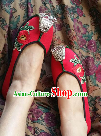 Chinese Shoes Wedding Shoes Kung Fu Wushu Shoes, Traditional China Shoes Opera Shoes Hanfu Shoes Embroidered Shoes
