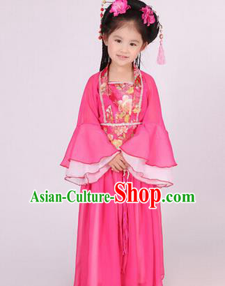 Traditional Ancient Chinese Nobility Lady Costume, Asian Chinese Tang Dynasty Princess Embroidered Clothing for Women