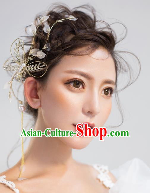 Chinese Traditional Bride Jewelry Accessories Eardrop Princess Wedding Tassel Earrings for Women