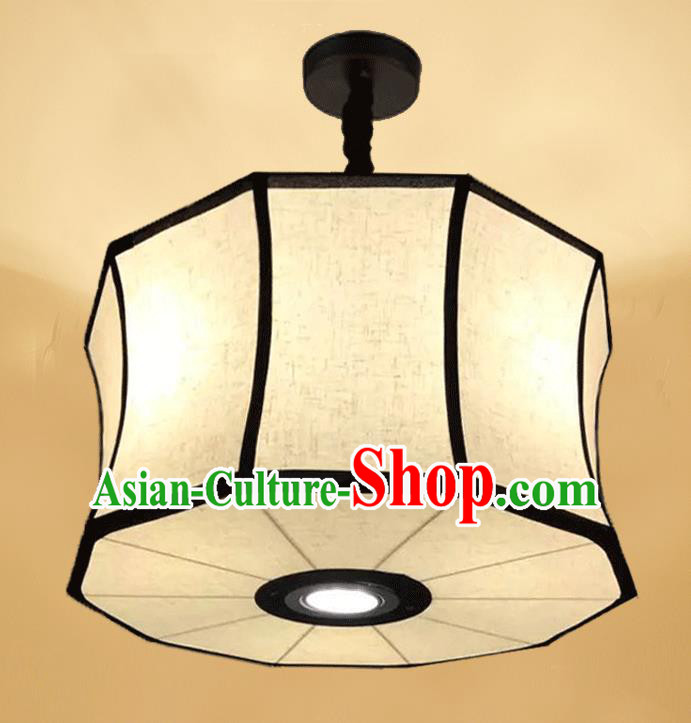 Traditional Chinese Handmade Linen Palace Lantern China Ceiling Palace Lamp