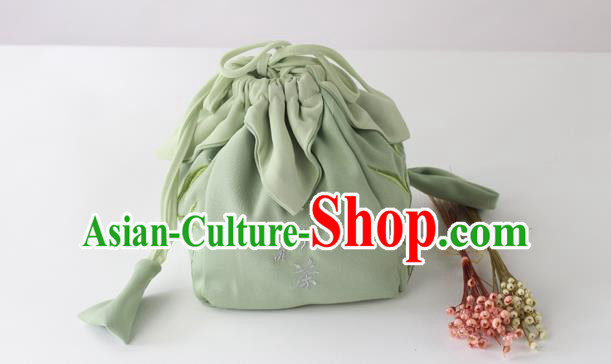 Traditional Ancient Chinese Embroidered Handbags Embroidered Bamboo Bag for Women