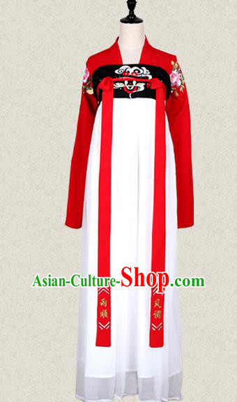 Traditional Ancient Chinese Female Costume Blouse and Dress Complete Set, Elegant Hanfu Clothing Chinese Tang Dynasty Palace Lady Embroidered Clothing for Women