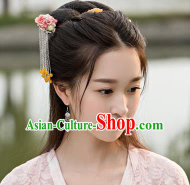 Traditional Handmade Chinese Ancient Classical Hair Accessories Barrettes Hairpin, Hair Sticks Hair Jewellery, Hair Fascinators Hairpins for Women
