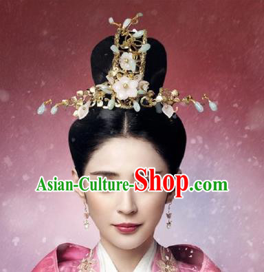 Traditional Handmade Chinese Ancient Classical Imperial Emperess Hair Accessories Bride Wedding Hairpin, Hanfu Hair Hairpin for Women