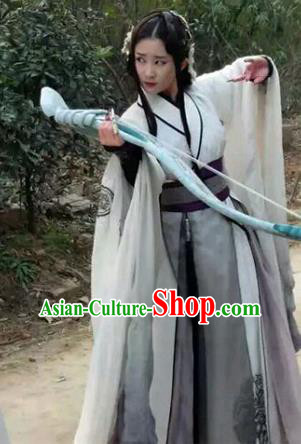 Traditional Ancient Chinese Imperial Emperess Costume, Chinese Han Dynasty Young Lady Dress, Cosplay Chinese Imperial Princess Clothing Hanfu for Women