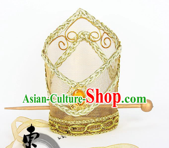 Chinese Wedding Jewelry Accessories, Traditional Emperor Headwear, Emperor Royal Crown, Ancient Chinese Emperor Coronet for Men