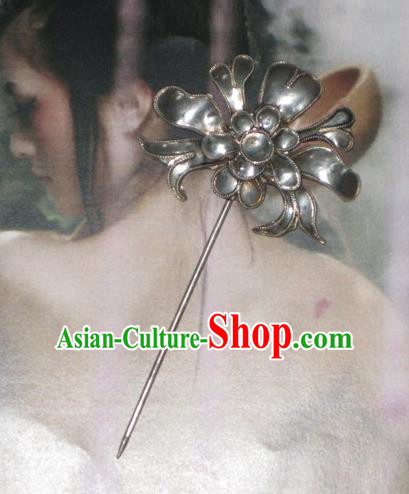 Traditional Handmade Chinese Ancient Classical Hair Accessories Barrettes Hairpin, Step Shake Hair Sticks, Hair Claws Hairpins for Women