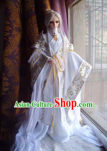 Traditional Ancient Royal Highness Costumes Complete Set, China Ancient Cosplay Swordsman Clothing Chivalrous Expert Outfit for Men for Kids